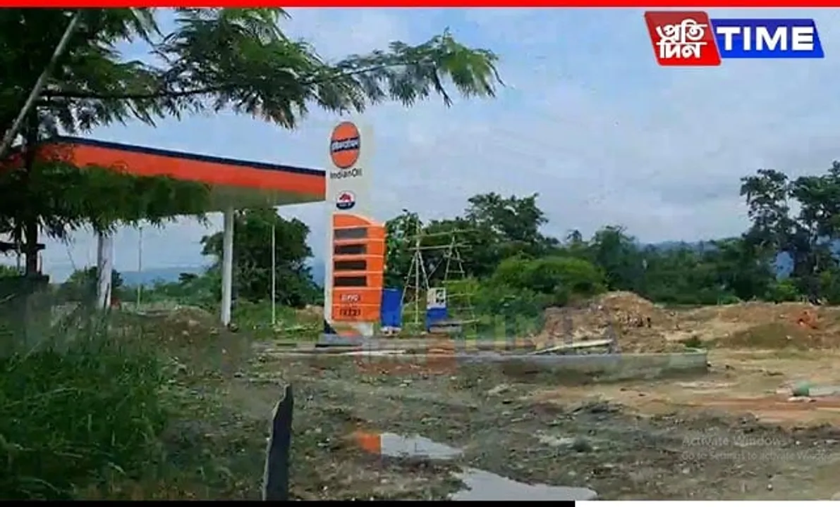 Illegal Construction? Nagaland Builds Petrol Pump on Assam Land